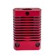thumbnail image 2 of Disipador de calor de aluminio, aleta de enfriamiento del módulo, disipación rápida y resistente para impresión 3D. Rojo, 2 of 7