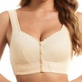 thumbnail image 1 of Cinvoma Moona Bra for Senior, Moona Bra - Front Closure Breathable Bra for Seniors, Front Closure Breathable Bra, 1 of 8
