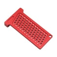 thumbnail image 2 of T Ruler Scribing Gauge Ruler Professional Portable Precision Marking T Ruler Crossed Out Tool for Crafting Drafting Scrapbooking Art Framing Metric 65mm, 2 of 10