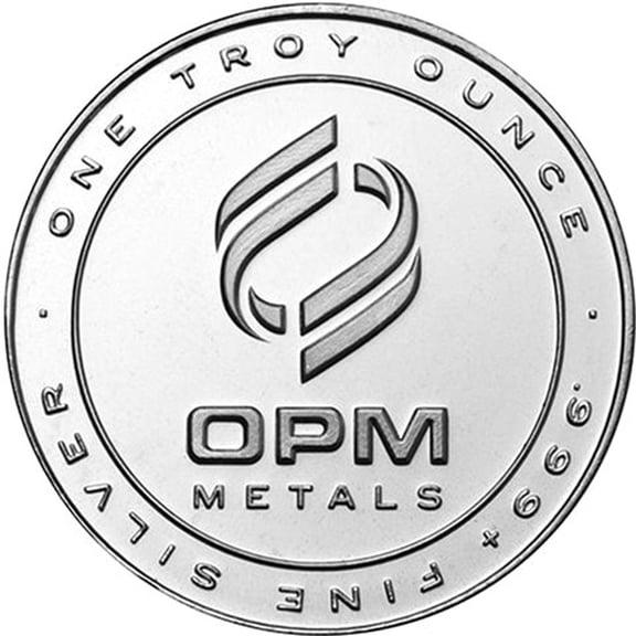 OPM 1 oz .999 Fine Silver Round – Varied Condition