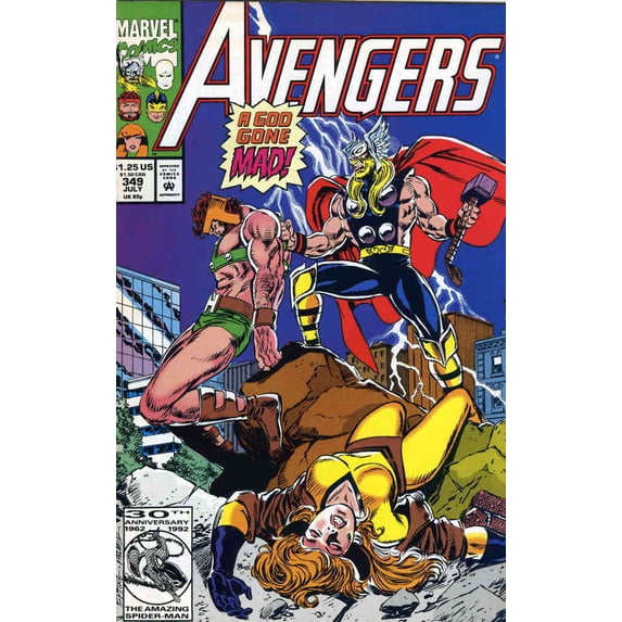 Avengers, The #349 VF ; Marvel Comic Book