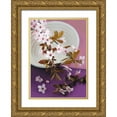 thumbnail image 1 of Beyler, Catherine 24x32 Gold Ornate Wood Framed with Double Matting Museum Art Print Titled - Composition Zen - Branche de Prunus sur coupe, 1 of 4