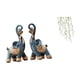 thumbnail image 1 of Figura de elefante,Figuras de elefantes,estatuas,adornos de animales,Escultura coleccionable para dormitorio,decoración del hogar,regalo.,Adhesivo de pared,Pegatinas de pared de vides, 1 of 8