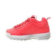 thumbnail image 4 of Fila Disruptor II Logo Reveal Big Kids' Shoes Pink-White 3fm01010-669, 4 of 6