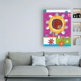 thumbnail image 3 of Trademark Fine Art 'Electric Floral 1' Canvas Art by Holli Conger, 3 of 3