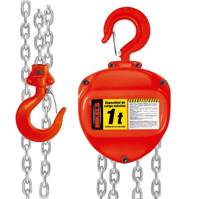 Polipasto MIKELS 1 Ton 6 M Manual