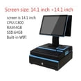 thumbnail image 2 of POS Computer Factory POS System Cash Register, Terminal Touch Desktop Restaurant Supermarket Hotel Exclusive Design POS PC ,Easy to Use, 2 of 7