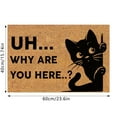 thumbnail image 2 of Cat Carpet | Versatile Door Mat for Indoor and Outdoor Use | Stylish Entrance Rug | -Absorbing Area Rug | Home Décor Accessory, 2 of 4