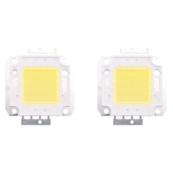 2X High Power 30W LED Chip Bulb Light Lamp DIY White 2200Lm 6500K