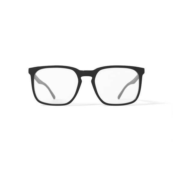 Timberland Men's TB1814-1 Square Prescription Eyeglasses with Case, Black