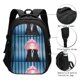 thumbnail image 3 of Balery Dog in Hairdresser Mochila con carga USB para hombre y mujer - Mochila impermeable y antirrobo para portátil con puerto USB para viajes, trabajo, estudios y universidad, 3 of 7