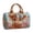 1A- Multicolor, variant on Quilted Duffel Bags for Traveling, Weekend Travel Tote Floral Embroidered Overnight Bag Weekender Carry On Barrel Bag for Women Girls, 16 Inch (C)