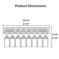 thumbnail image 6 of Acrimet Key Tag Rack w/ 8 Keyring, 6 of 6