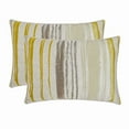 thumbnail image 3 of The HomeCentric Decorative Oblong Pillow Cover Yellow , 12"x22" (30x55 cm) Jacquard Abstract, Jacquard Pillow Cover For Sofa, Couch, Bed, Patio And outdoor, Abstarct Modern Style - Pigment Puddle, 3 of 5