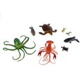 thumbnail image 2 of Juguete de los animales del océano Zulema 8pcs Cabritos Ballena modelo plástico, 2 of 8