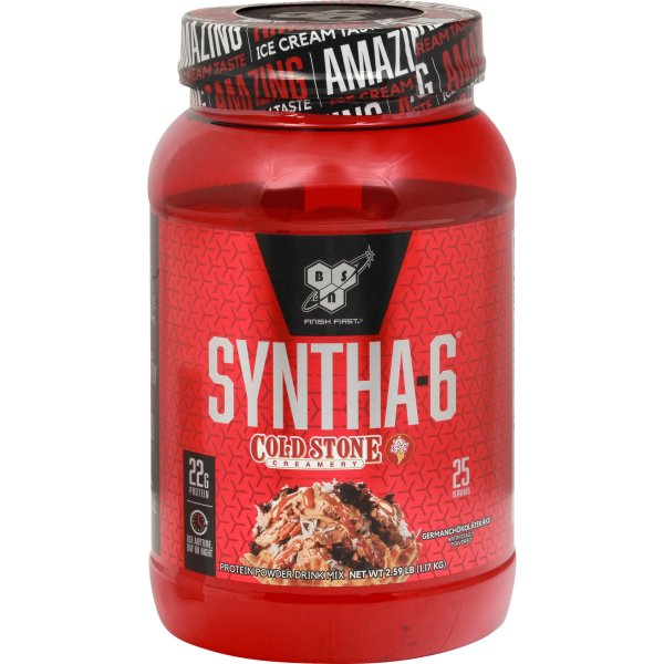 Bsn Syntha 6 Cold Stone Creamery Germanchokolatekake 2 59 Lb 1 17 Kg Walmart Com Walmart Com