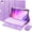 Purple, variant on RIOFLY Purple iPad Case with Keyboard and Mouse for 11th Gen 11" 2025 A16 and 10th Gen 10.9" 2022, 7 Color Backlit Detachable Keyboard, 230h Battery, Glitter Cover with Pen Holder and 3-Angle Stand