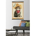 thumbnail image 2 of Keith Kimberlin - Kitten - Meowdy Wall Poster with Wooden Magnetic Frame, 22.375" x 34", 2 of 3