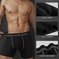 thumbnail image 3 of Natural Feelings Mens Underwear Boxer Briefs Cotton Underwear For Men Pack, 5 Pack, 3 of 7
