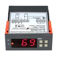 thumbnail image 1 of Labymos 10A 220V Mini Contrôleur Numérique de l'Humidité de l'Air Plage de Mesure 1 % - 99 % avec, 1 of 8
