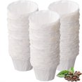 thumbnail image 1 of Estbridge Disposable Mini Paper Coffee Filter for  1.0 2.0 K Cup (100 Pack), 1 of 6