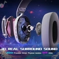 thumbnail image 3 of ATTACK SHARK L60 Ultra-Light Tri-Mode Gaming Headset Ultra-Light Tri-Mode Wireless Gaming Headset for PC/PS4/Xbox-White/Pink, 3 of 7