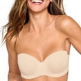 thumbnail image 2 of Brasier Ilusion para Dama, Strapless Liso Beige Talla 38B, 2 of 4