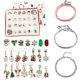 thumbnail image 1 of Calendario de Adviento de Navidad para niña, pulsera con tema navideño, joyería para Calendario de Adviento, Cuenta Atrás para calendario de Navidad, DIY, 1 of 4