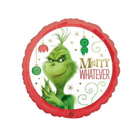 the Grinch Who Stole Christmas Party Pack for 16 Guest with Balloons & Huge Grinch Greeter