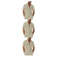 thumbnail image 1 of Sonducket Camisa con botones para hombre de estilo informal para viajar, senderismo, verano, playa, caminar, camisetas ajustadas, ropa de trabajo Type1 NO1, 1 of 6