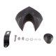thumbnail image 3 of Cubierta de Bocina Parte Protectora Decoración de Motocicleta Negro shamjiam Cubierta de bocina de motocicleta, 3 of 8