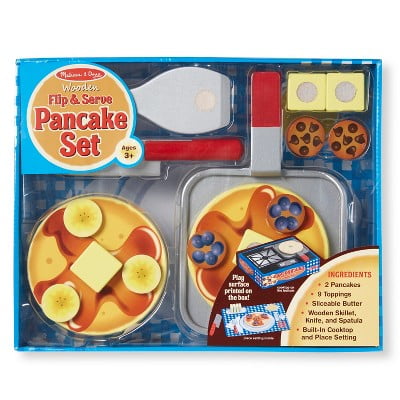 Wooden Pasta Play Set & Wooden Pancakes Play Set 