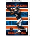 thumbnail image 3 of NFL Chicago Bears - Rome Odunze 25 Wall Poster with Push Pins, 22.375" x 34", 3 of 5