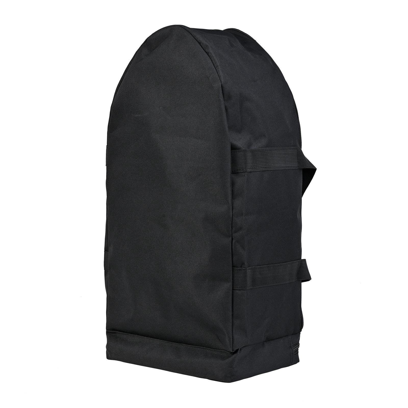 koolsoo Tackle Bag Accessories Fishing Gear Bag for Boat Backpacking Enthusiast Black