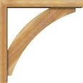 thumbnail image 3 of Ekena Millwork 4"W x 24"D x 24"H Thorton Block Rough Sawn Bracket w/ Offset Brace, Western Red Cedar, 3 of 25