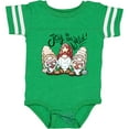 thumbnail image 3 of Inktastic Joy to the World Christmas Gnomes Boys or Girls Baby Bodysuit, 3 of 5