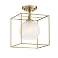 thumbnail image 2 of Designers Fountain 94511-BG Semi-Renversé, Or Brossé, 2 of 3