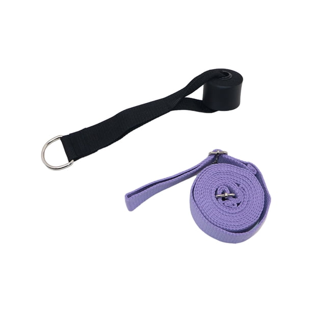 Advancent Correa de pierna para entrenamiento de ballet, correa de entrenamiento portátil duradera y fácil de usar Ropa Deportiva, Zapatos morado pálido