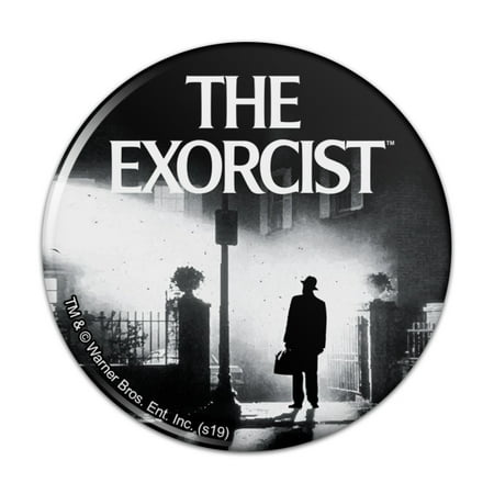 

The Exorcist Logo and Silhouette Kitchen Refrigerator Locker Button Magnet