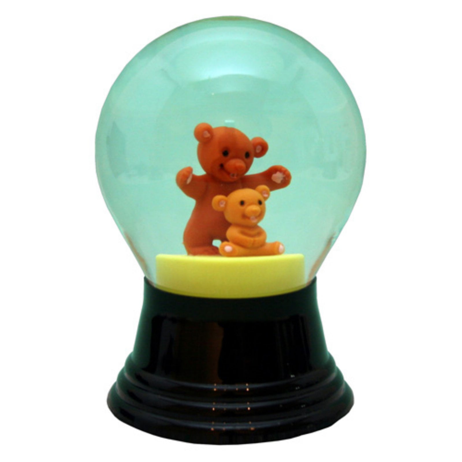 Perzy 5 in. Teddy Bears Snow Globe