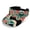 Retro Floral Rainbow, variant on Retro Floral Rainbow Comfortable Sport Cap, Polyester Fabric Empty Top Design Sun Visor Lightweight Sun Visor Cap for Unisex