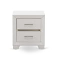 thumbnail image 4 of Pemberly Row 3-Piece Queen Bedroom Set with Nightstand in White, 4 of 5