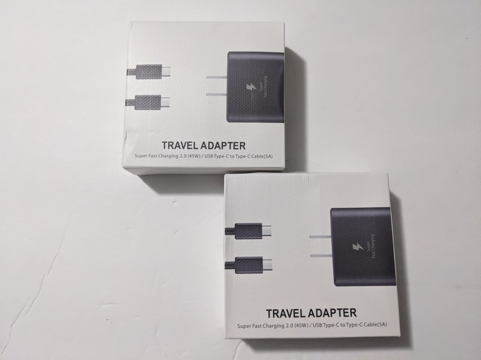 45W USB-C Super Fast Charging Wall Charger with Type 6FT C Cable ( Comes with 2 year warranty)