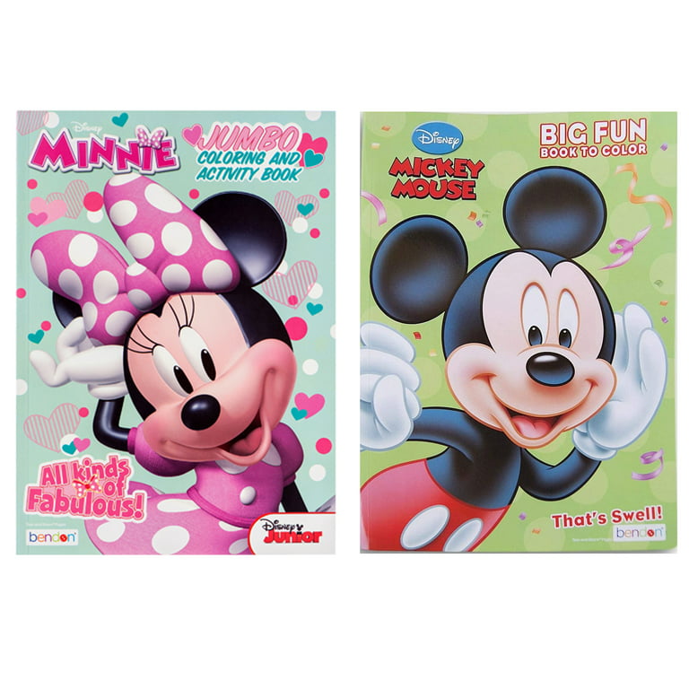  Disney Coloring Books for Kids Toddlers Bulk Set Bundle - 8 Disney  Books with Stickers and Door Hanger (Minnie Mouse and Friends) : Toys &  Games