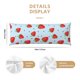 thumbnail image 3 of Balery Strawberry Funda Protectora para Almohada Corporal de Algodón Hipoalergénico con Cierre(55 x 21 pulgadas), Almohadas No Incluidas, 3 of 7
