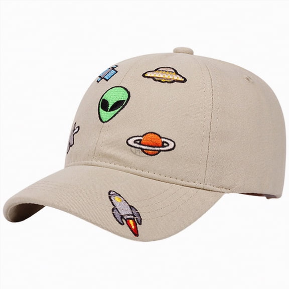 Ccpelsie Kids Truck Hat Embroidery Excavator Baseball Caps Adjustable Child Vehicle Cap Sun Hat for Kids Age 3-8Y(Beige,One Size)