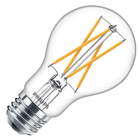 Philips 549485 - 5A19/PER/927-922/CL/G/E26/WGX 1FB T20 A19 A Line Pear LED Light Bulb