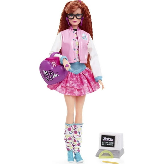 Barbie Rewind '80s Edition Collectible Doll with Schoolin' Around Outfit & Rad Accessories