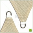thumbnail image 6 of ColourTree 12' x 16' Beige Rectangle Sun Shade Sail Canopy - Commercial Standard Heavy Duty - 190 GSM - 3 Years Warranty, 6 of 6