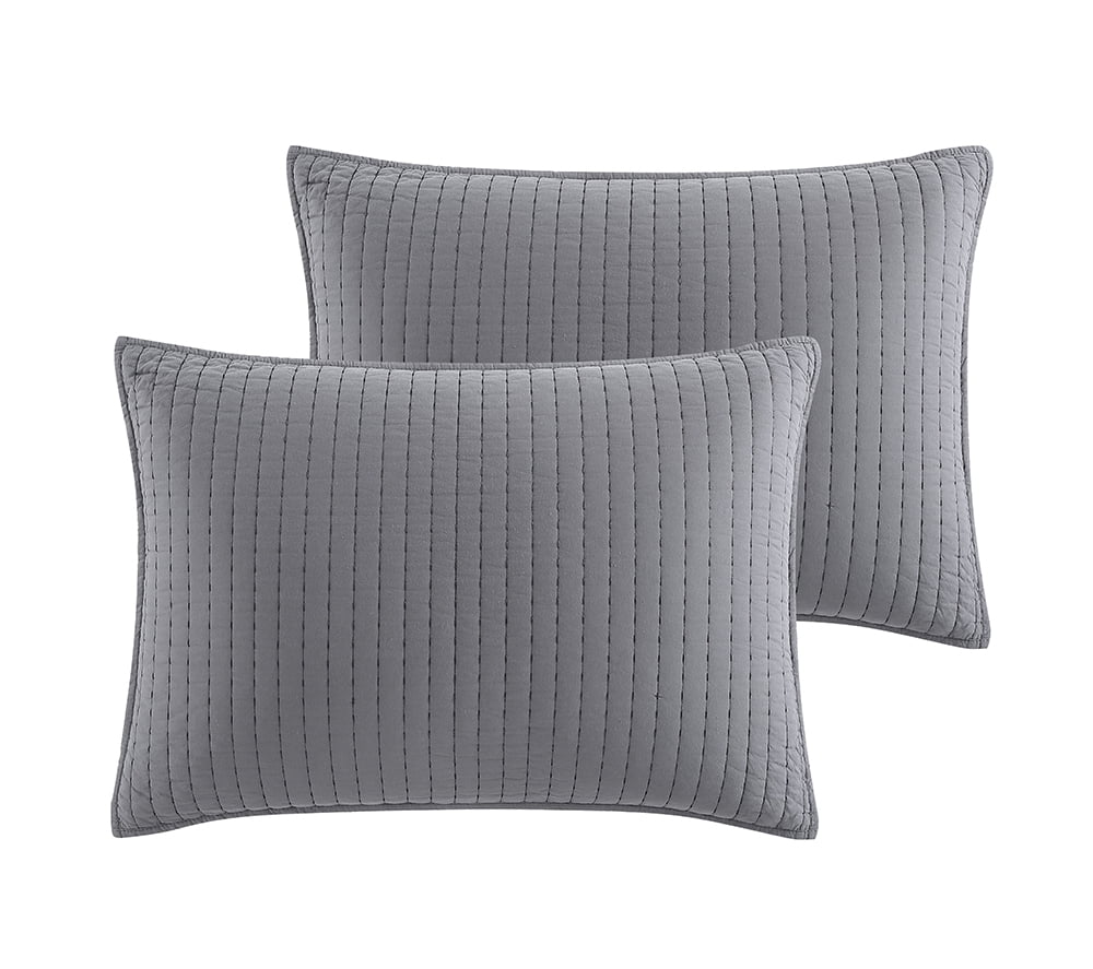 Fieldcrest Linen Standard Pillow Sham Flores 20 X 28 Inch Cream Ivory 5 for sale online 